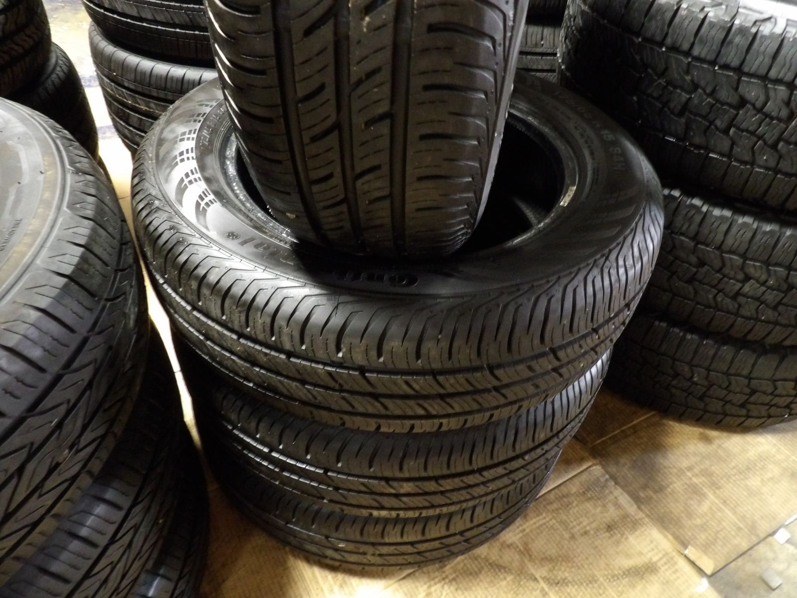 175/65R15 CONTINENTAL CONTIPRO CONTACT SET OD USED TIRES