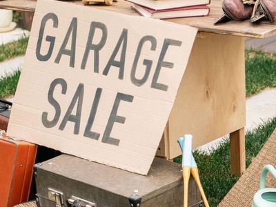 Garage Sale - RAIN WILL NOT KEEP US DOWN!