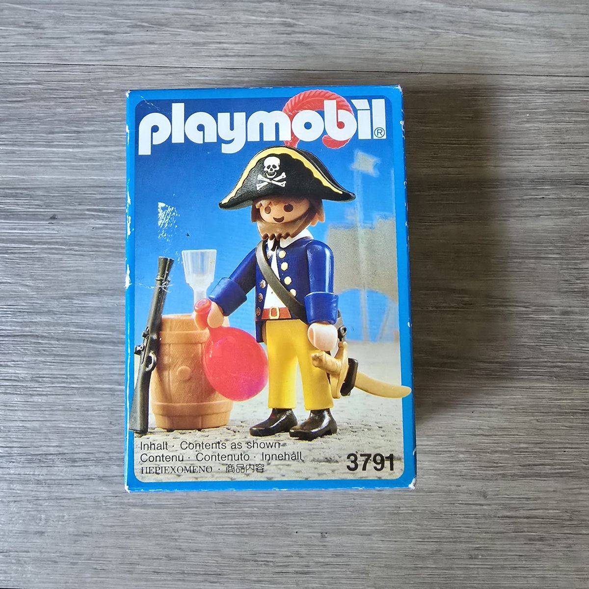 Playmobil Vintage Pirate Figure Set #3791 - Classic Collectible Toy