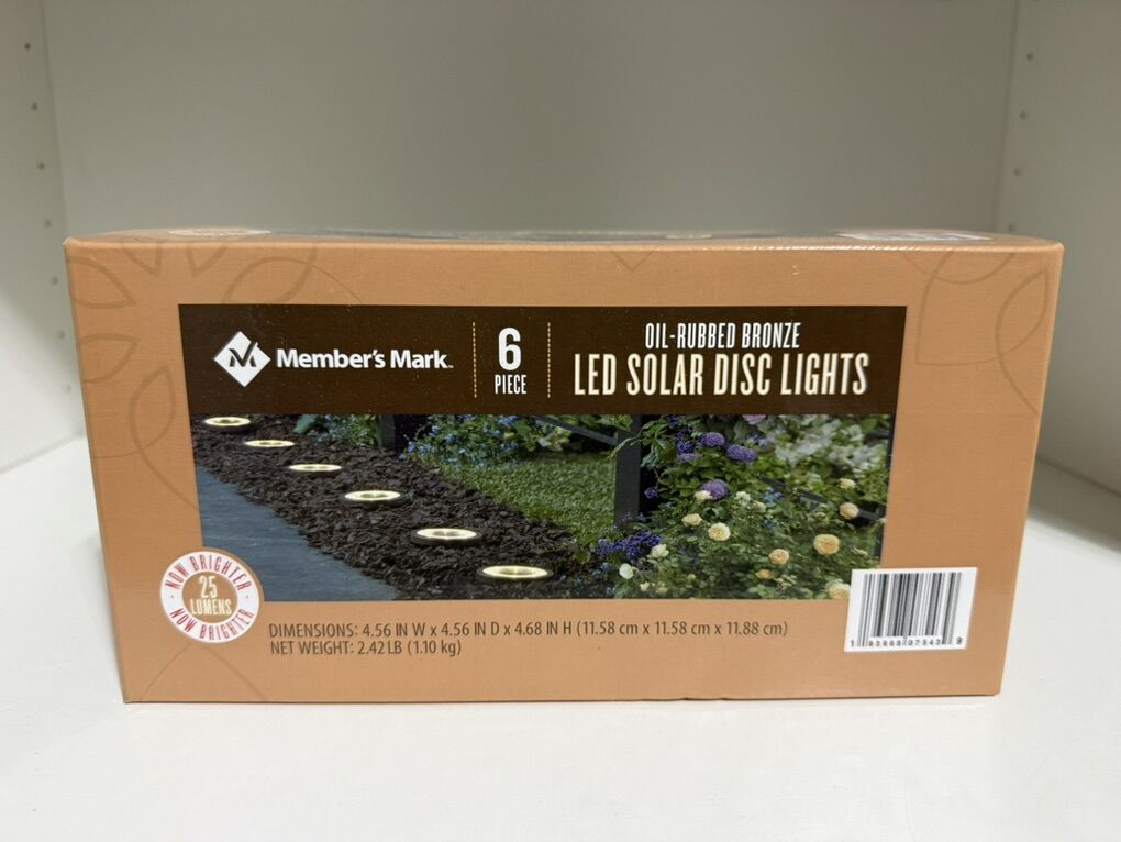 led Solar Disc Lights