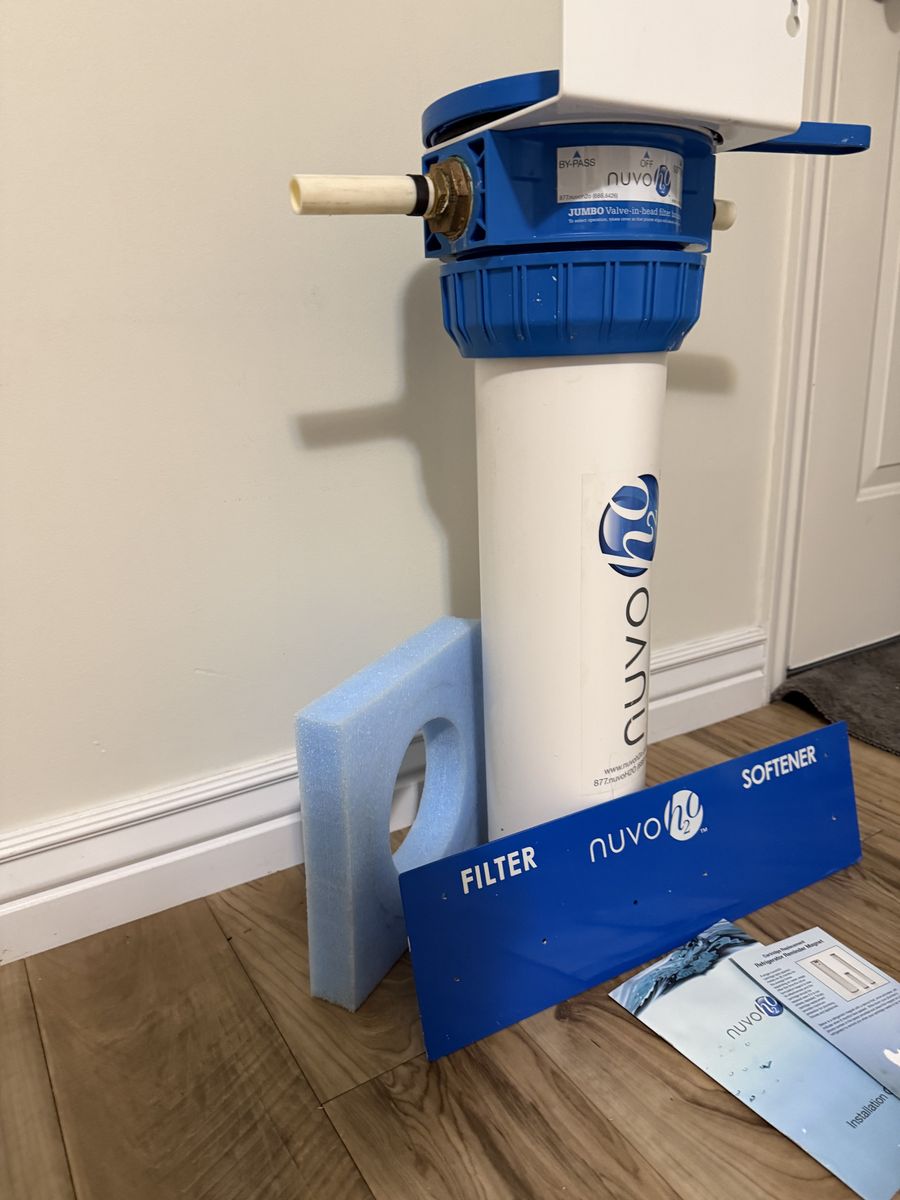 Nuvo H2O water softener - saltless - uses Citrus Cartidge