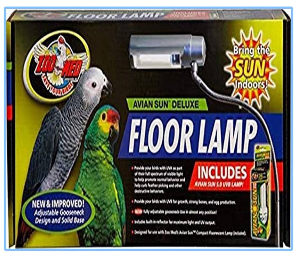Zoo Med Labs Aviansun Deluxe Floor Lamp
