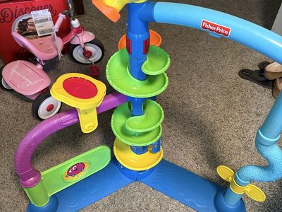 Fisher-Price Go Baby Go! Roll-A-Rounds Swirlin' Surprise Gumballs Toddler Toy