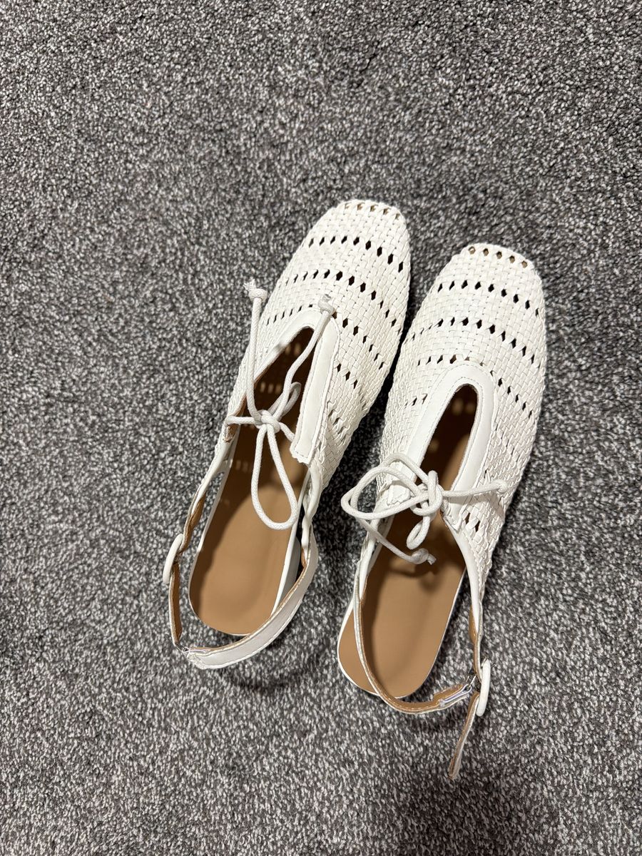 Leather Braided Sandals
