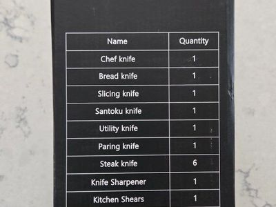 Hunter Dual 15 pc Knife Set