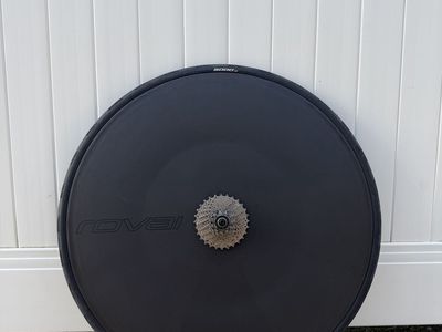 Roval 321 Carbon disc wheel - Clincher, Rim brake, brand new GP5000 tire and cassette included.