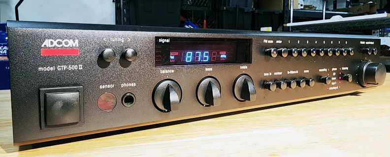 Adcom GTP-500 II 2-Channel Preamp