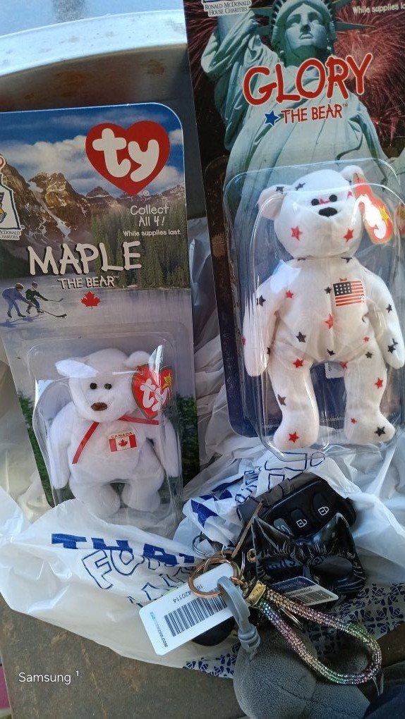 Rare beanie babies