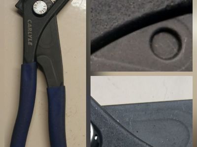 Carlyle 250mm (10") Push-Button Adjustable Pliers with Scale