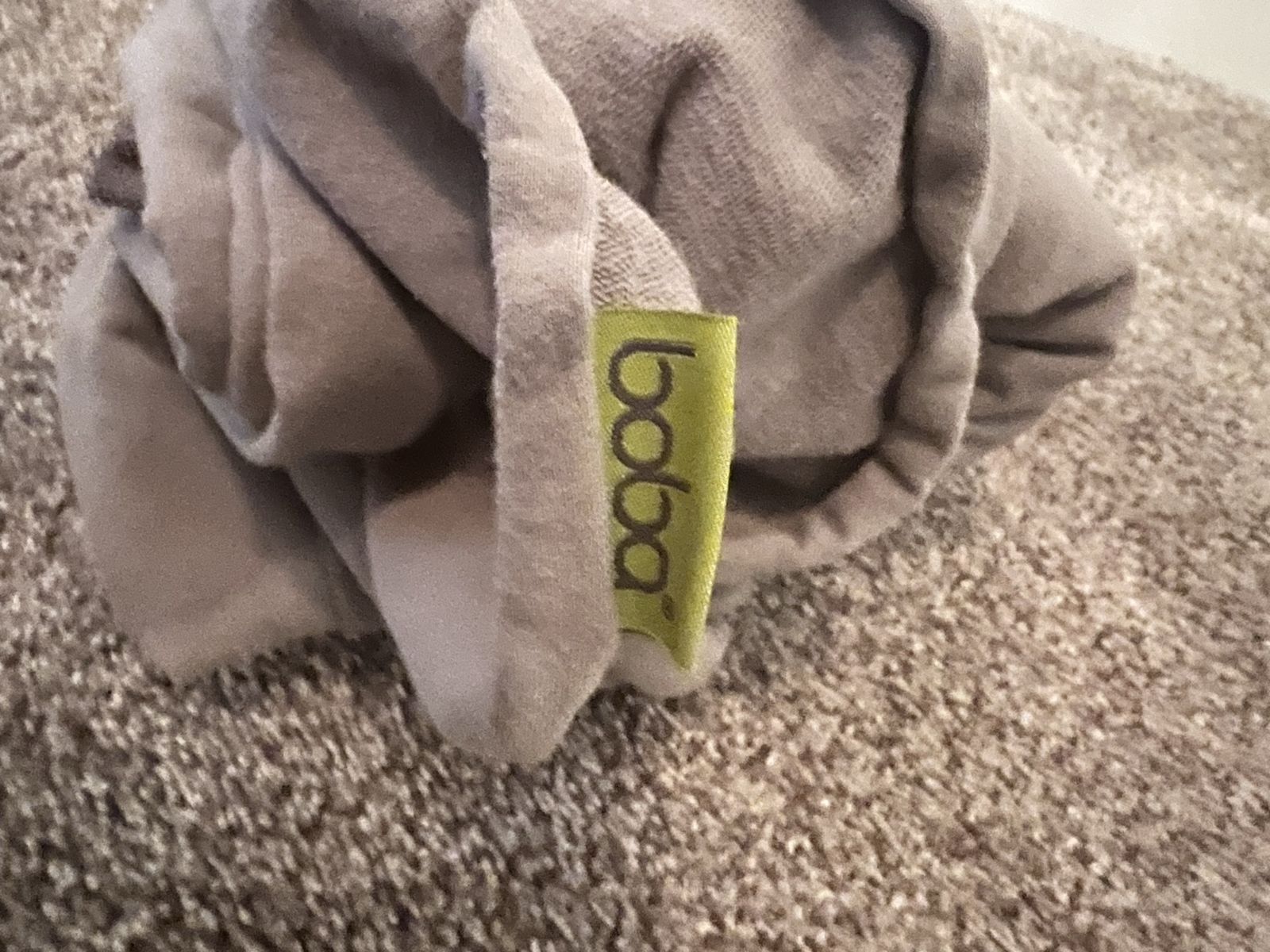 Boba Gray Baby Wrap Carrier