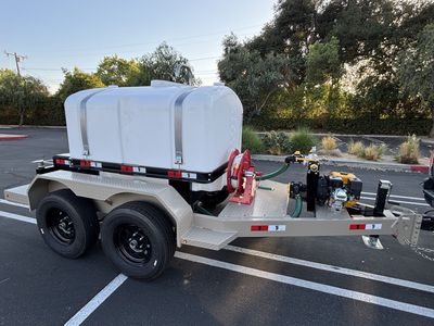 2026 TJ Terra Pro 550 Gal Water Trailer