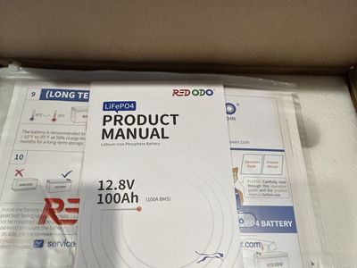 Brand New Redodo 12V 100Ah LiFePO4 Lithium Deep Cycle Battery