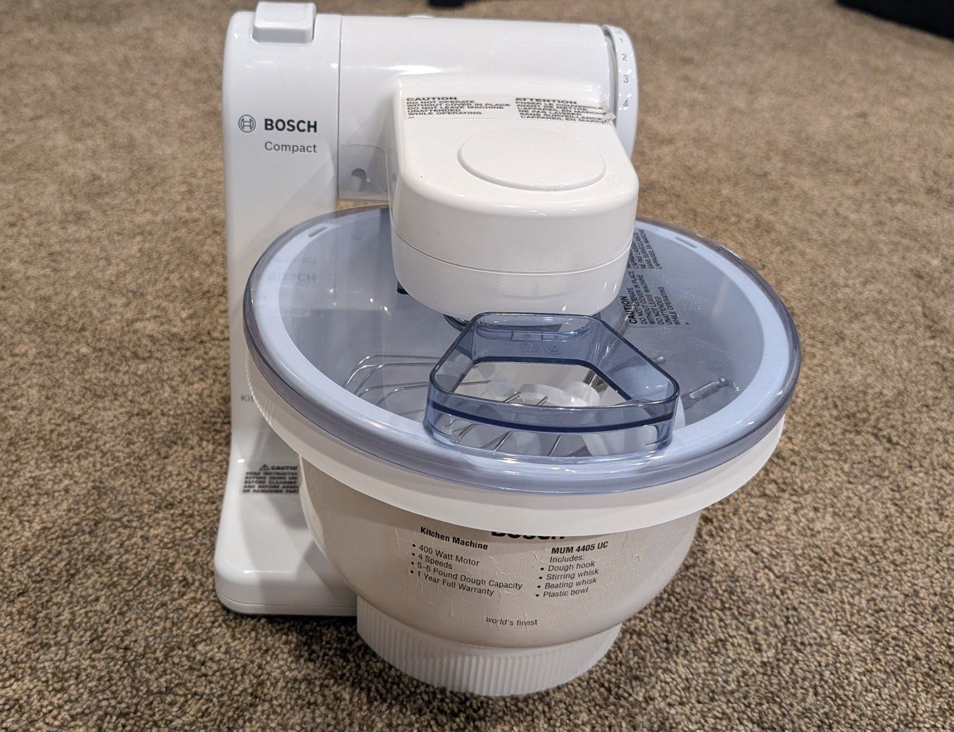 Bosch Compact 400W Kitchen Machine