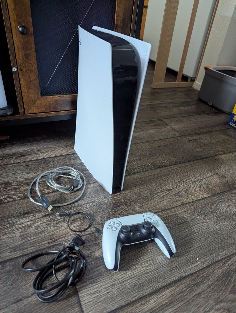digital PS5 console
