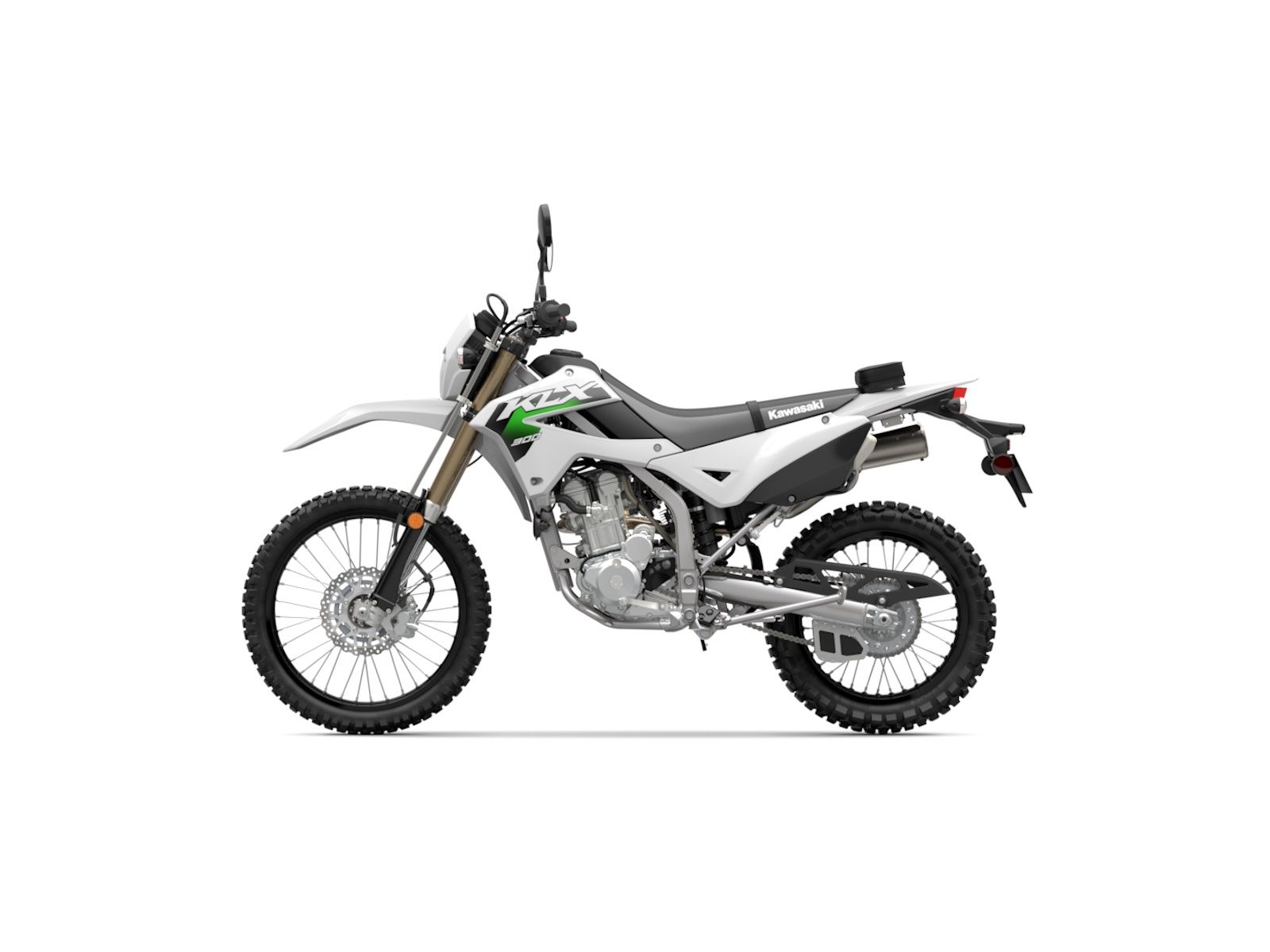 2026 KAWASAKI KLX 300 Bright White - W60154