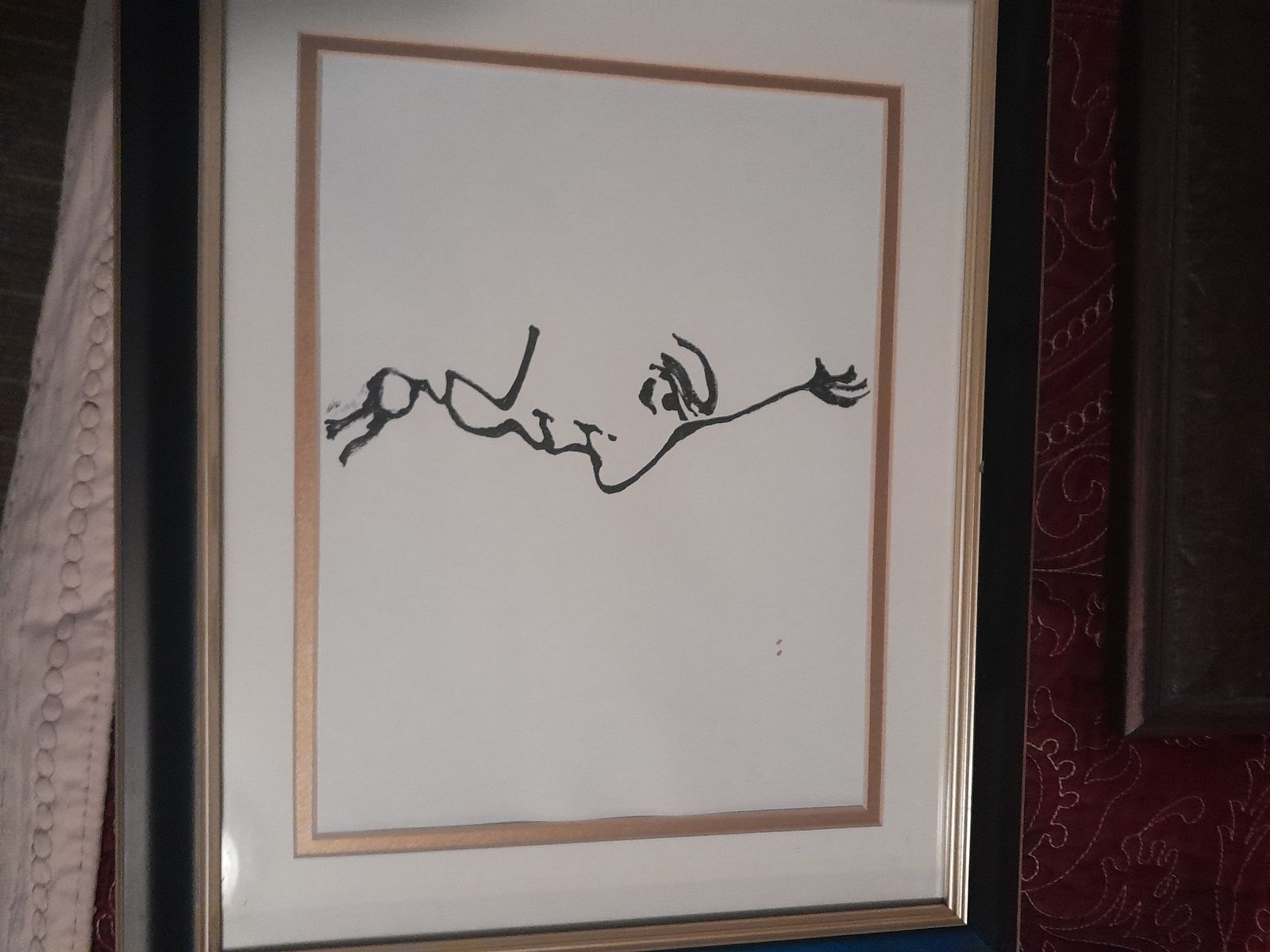 Signed Joseph Smith Framed Art