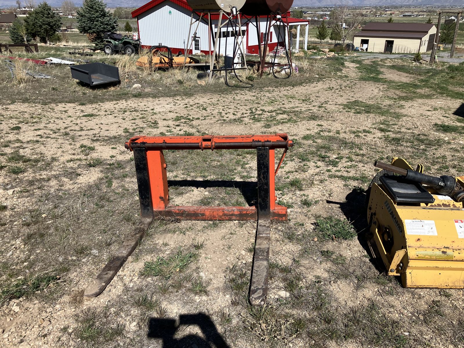 Front end loader FORKS