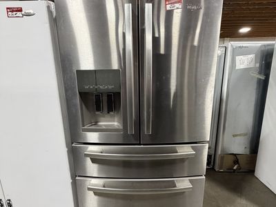 GOOD CONDITION WHIRLPOOL 4-DOOR FRIDGE - HURRY!