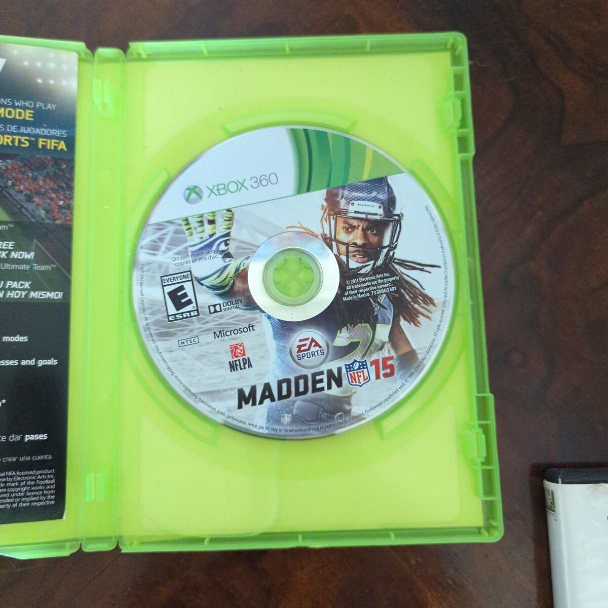 Madden 15 Xbox 360 game