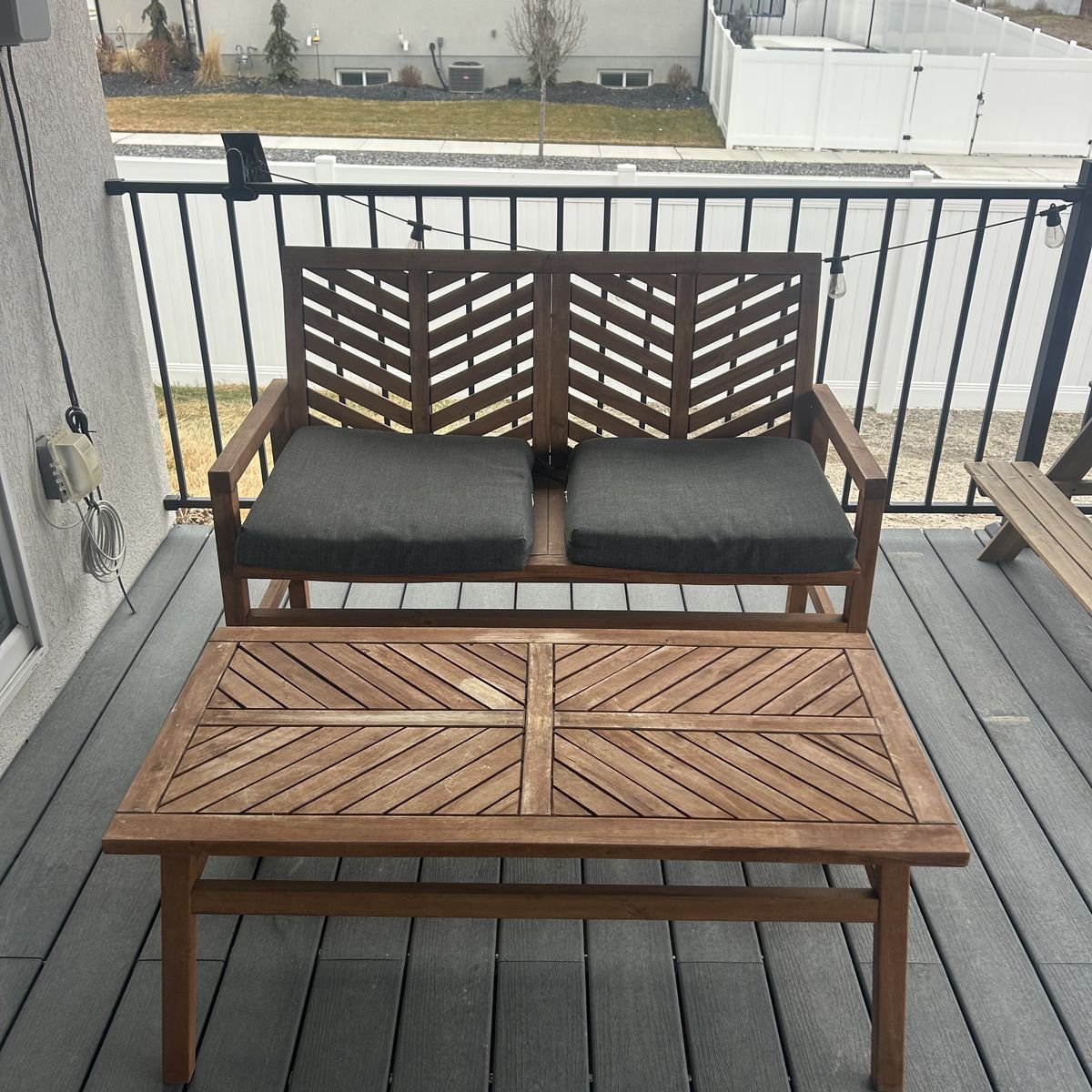 Outdoor Table And Chair Set