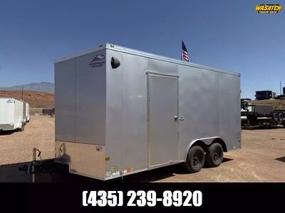 American Hauler 8.5X16 7K NIGHT HAWK CARHAULER Cargo / Enclosed Trailer