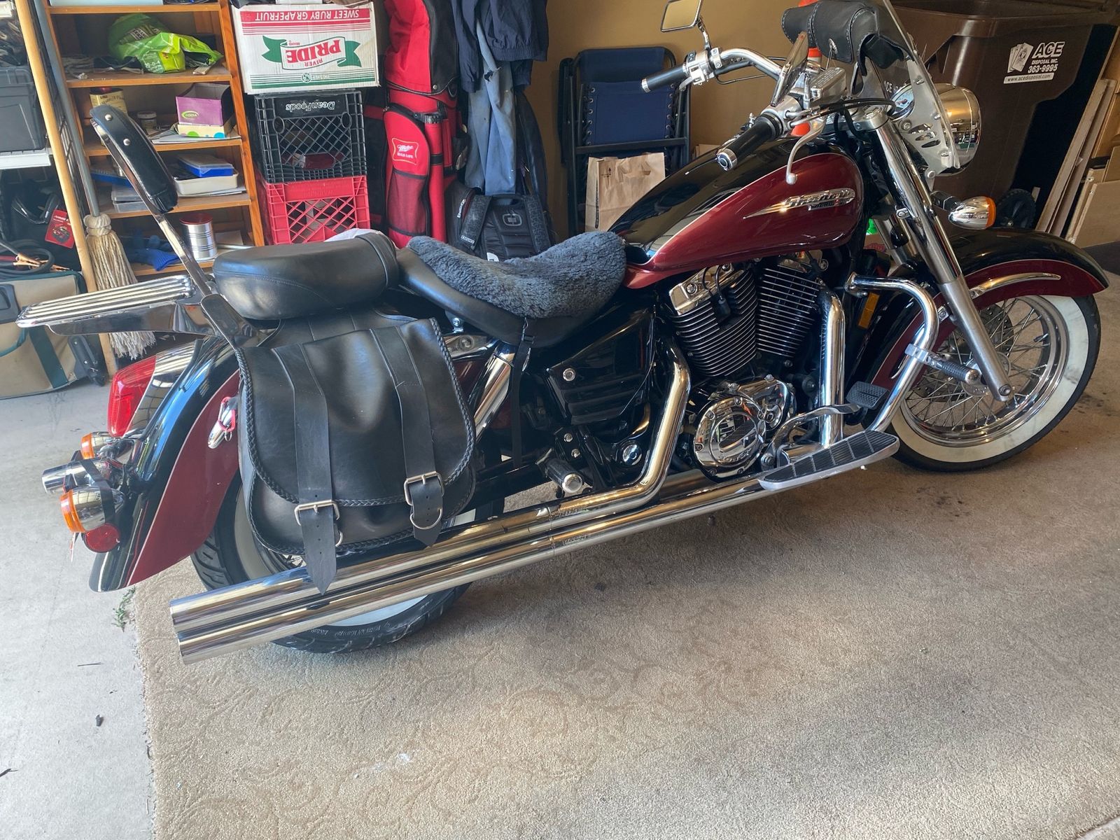 1998 Honda Shadow Aero VT1100 Cruiser Motorcycle - Low Miles, Excellent Condition