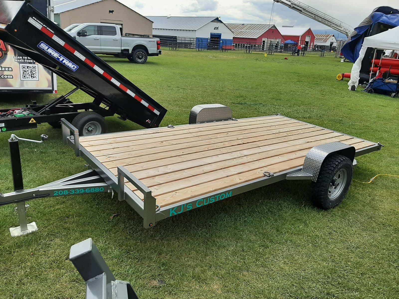 Custom tilt trailer