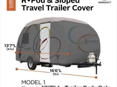 Classic Accessories ProTop4 Travel Trailer RV Cover