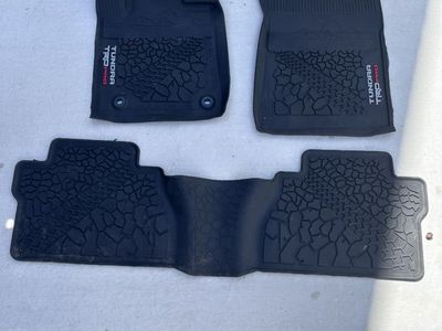 2020 Toyato Tundra TRD Pro Floor Mats