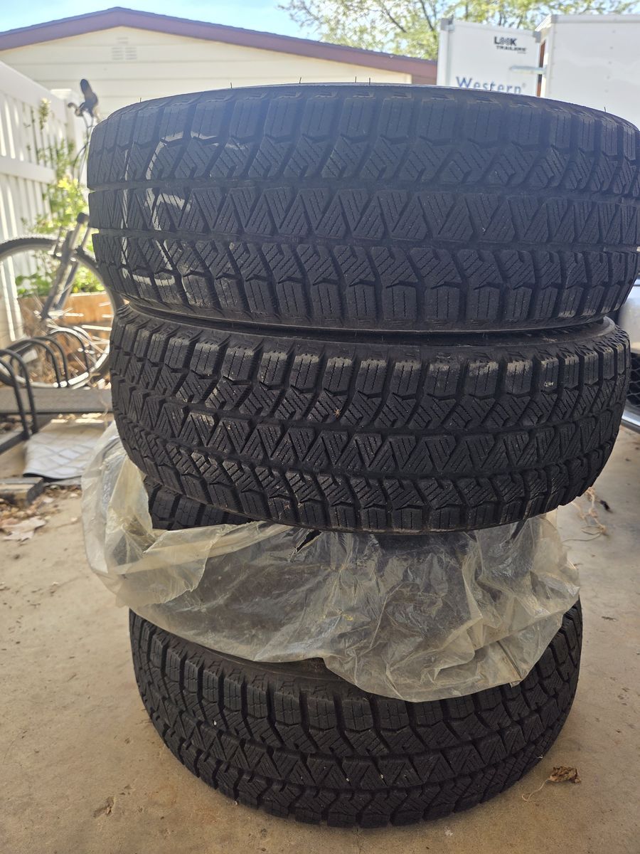 Bridgestone Blizzak Winter Tires - Very Lightly Used