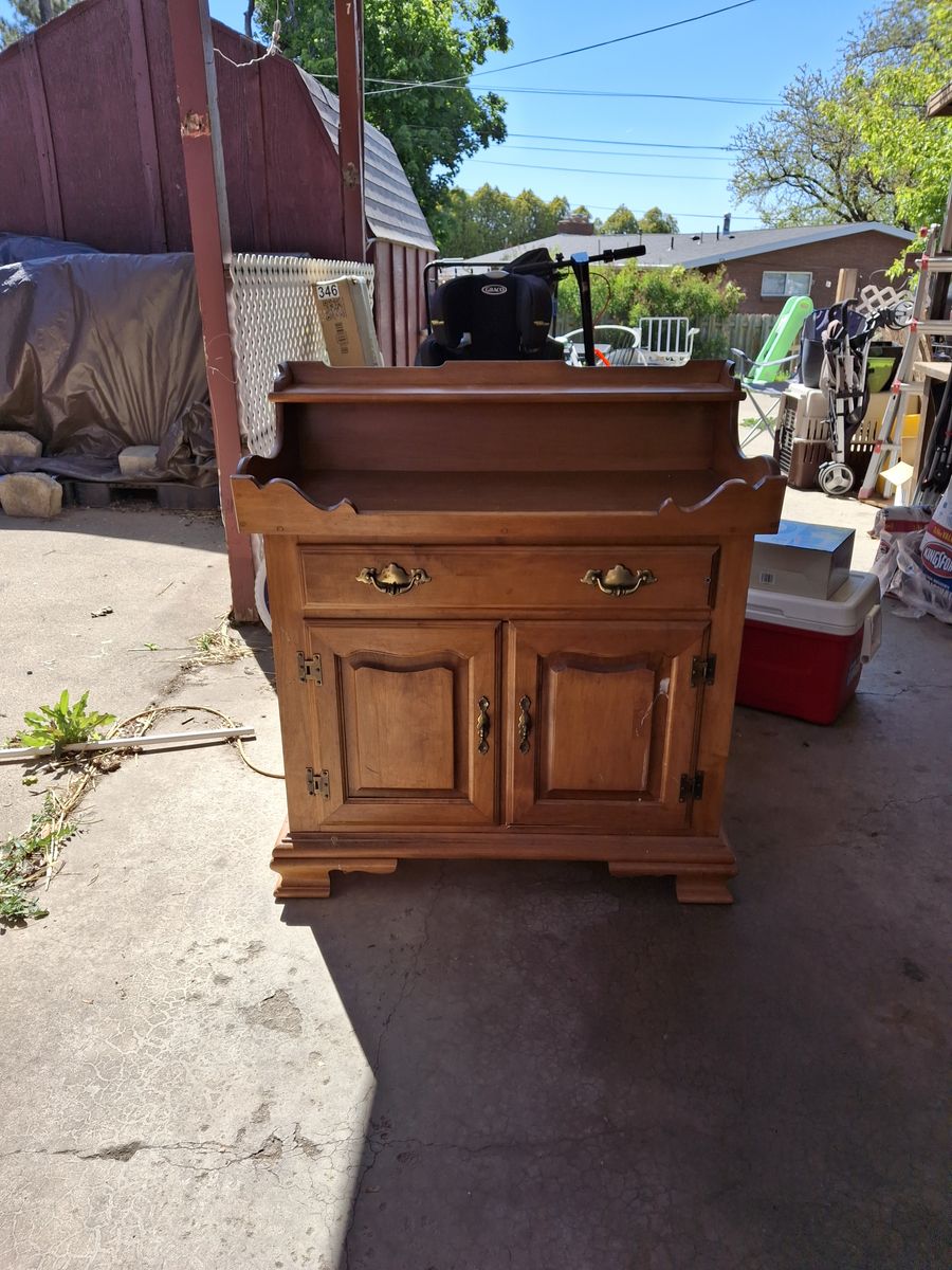 solid wood cabinet / sideboard