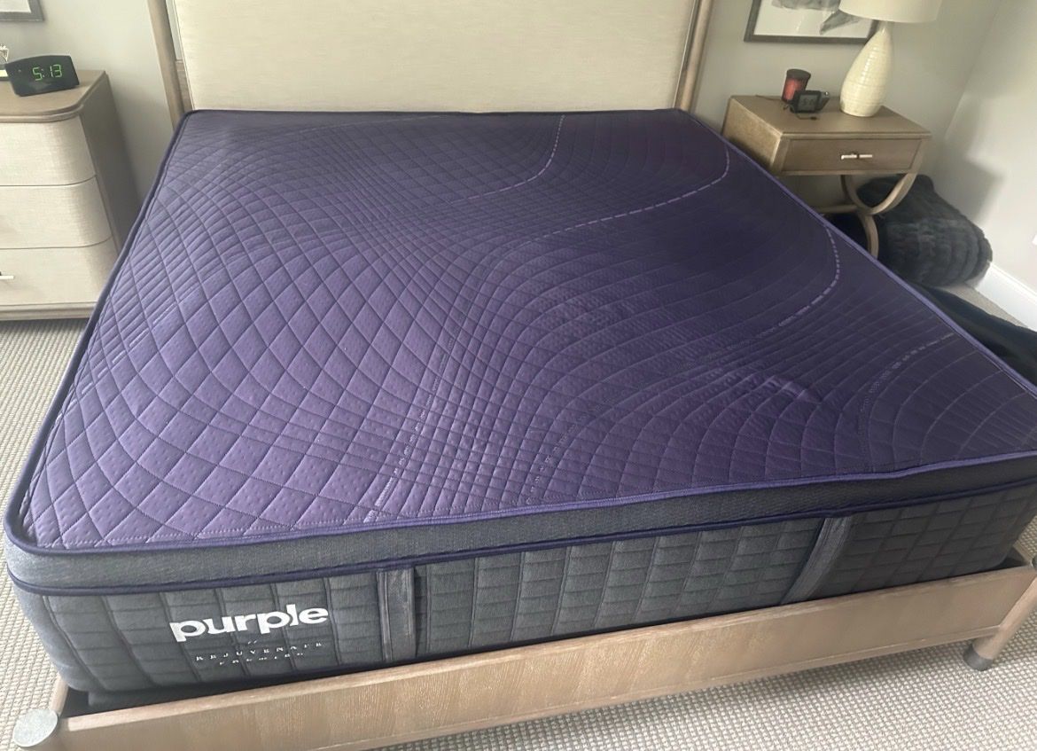 Purple Rejuvenate Premier King Mattress- 65% off! Delivery Available 
