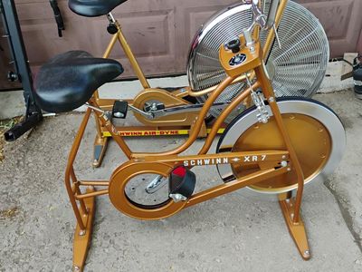 Vintage Schwinn XR7 Spin Bike Gold