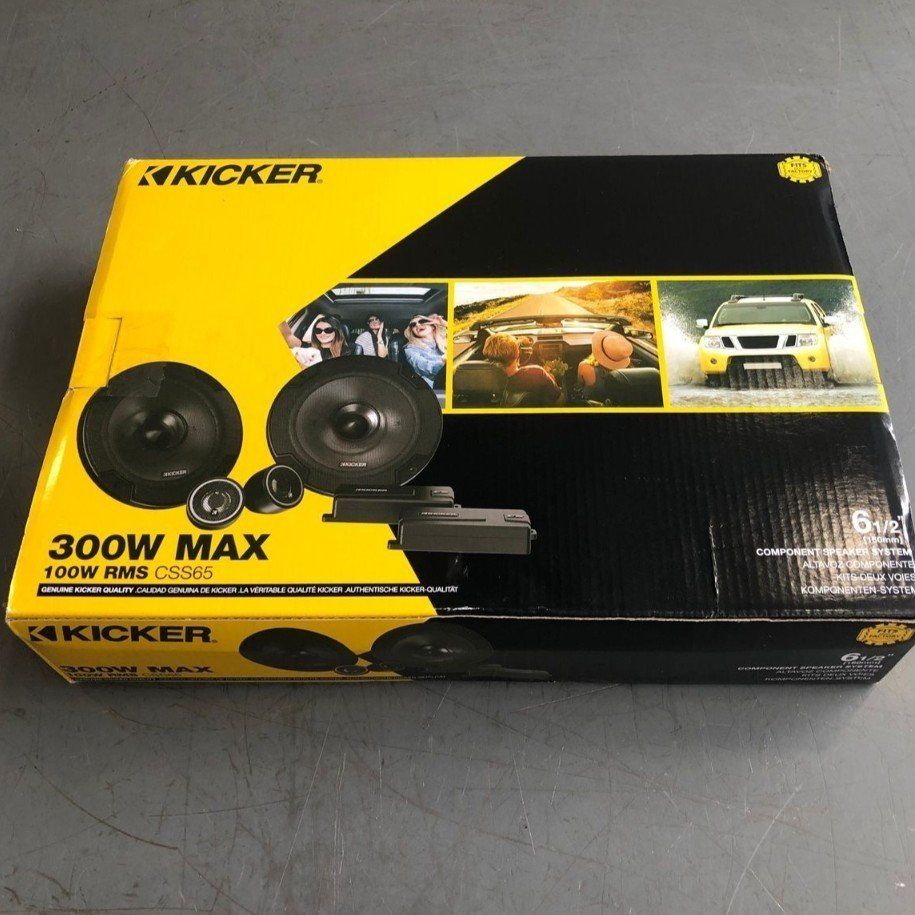 Kicker 6.5 component set new