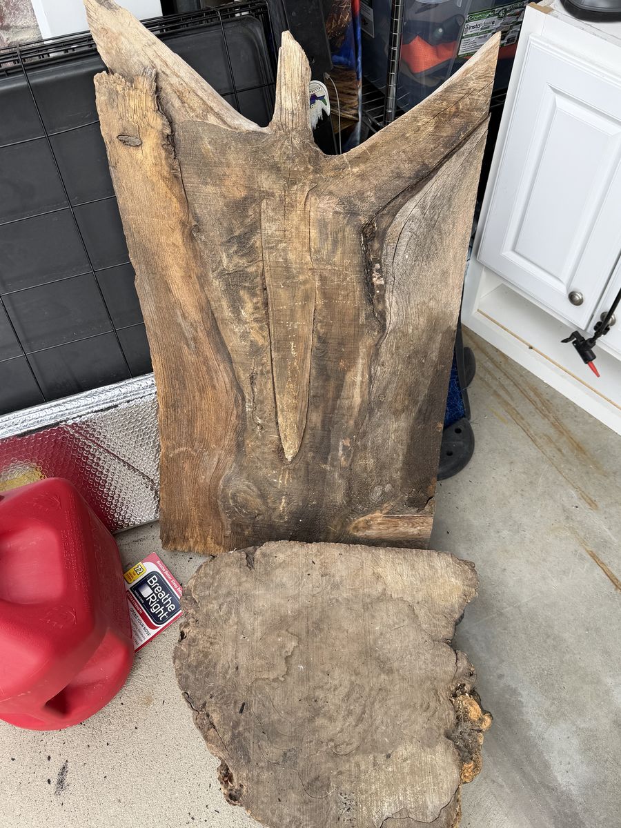 Two Redwood slabs For Sale