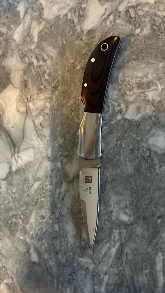 Vintage Al Mar Seki Japan Folding Pocket Knife – Made in Japan