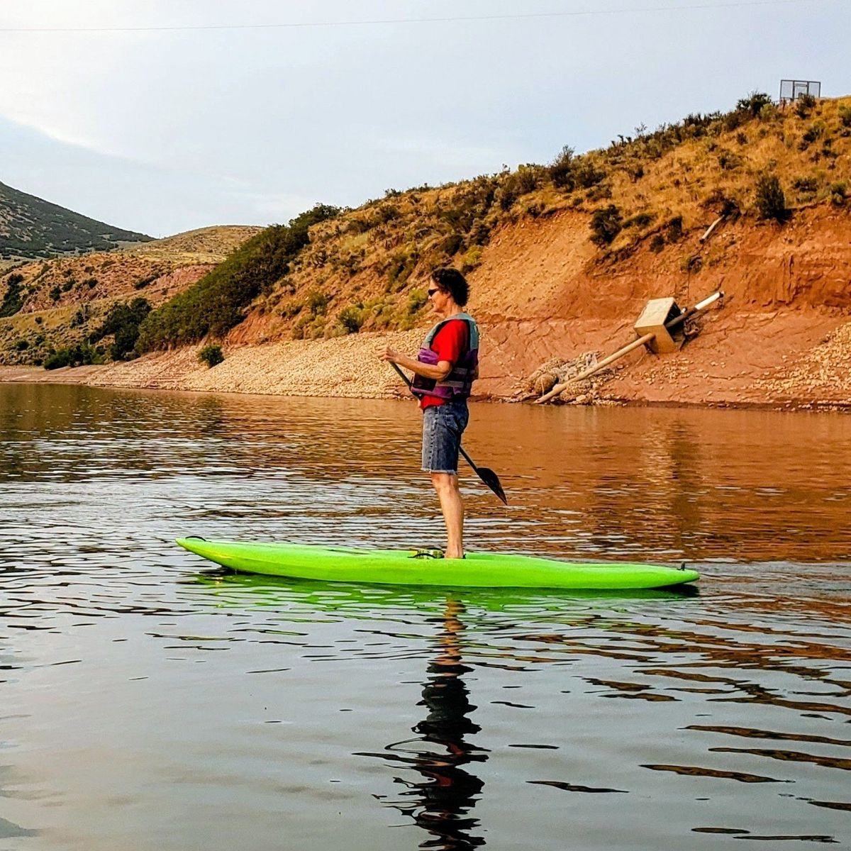 Stand Up Paddle Board with Paddle