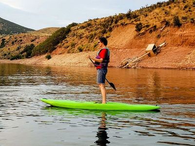Stand Up Paddle Board with Paddle