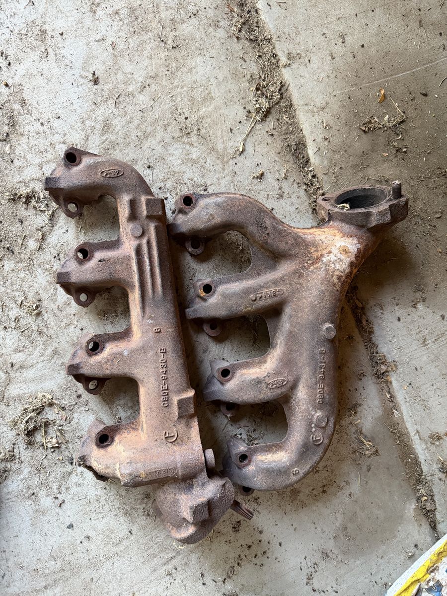 1969 Ford Exhaust Manifolds Set C9OE-9430-B C9OE-9431-B Used. 1969 Mustang 351 Windsor