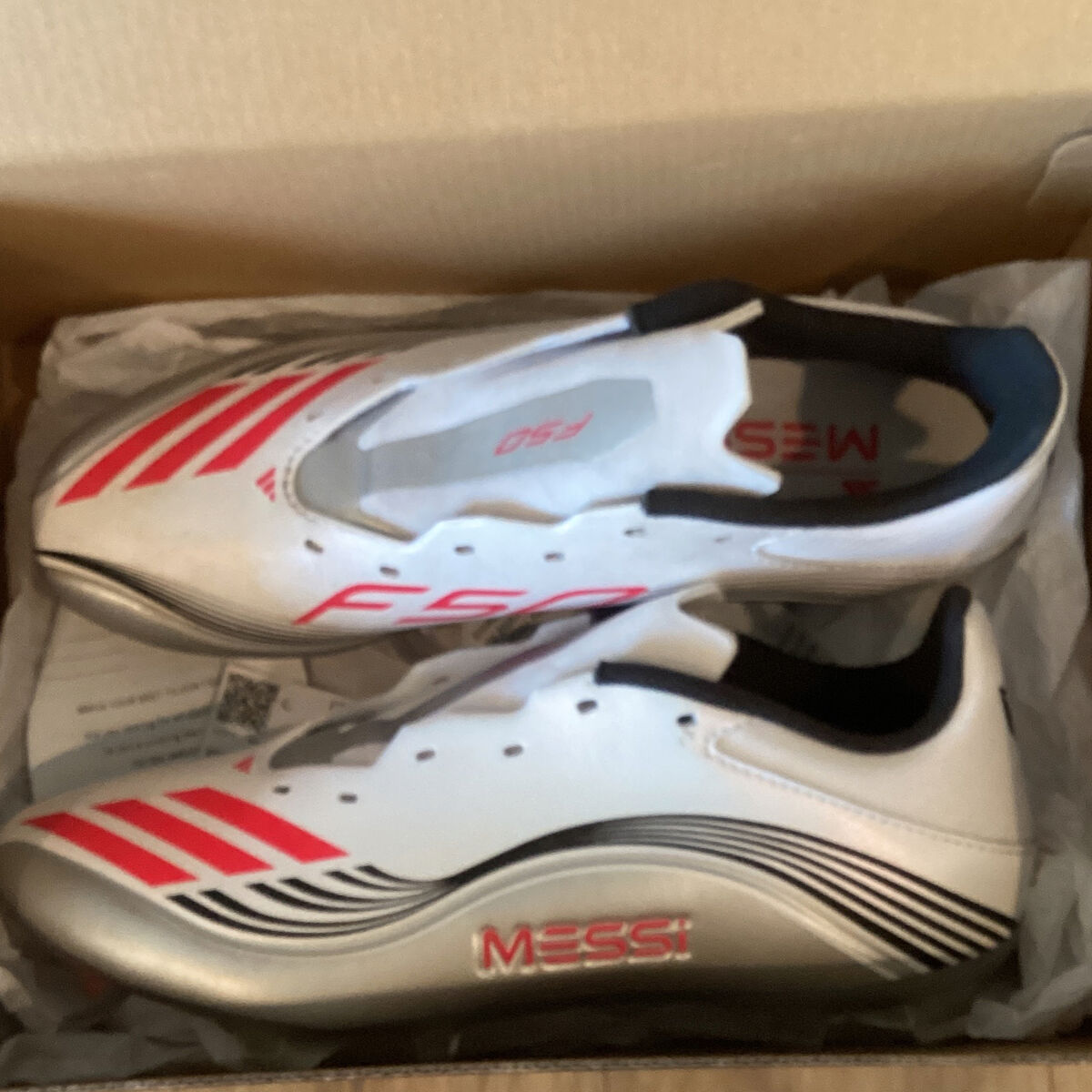 Boys Messi F50 Soccer Cleats Size 6 1/2 In Mens