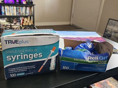 New Diabetic needles