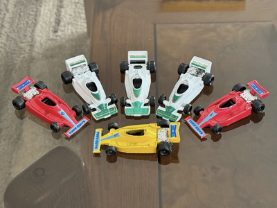 Vintage 1980s Diecast F1 Race Cars - Lot of 6 - Hong Kong