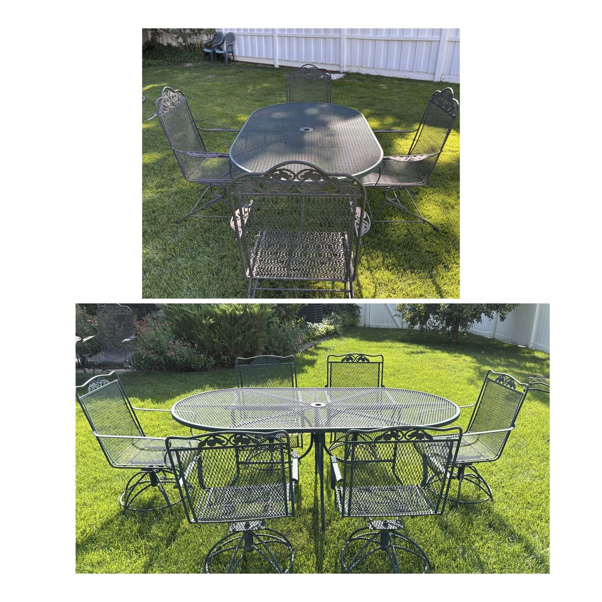 Vintage Woodard Patio Sets See Description 