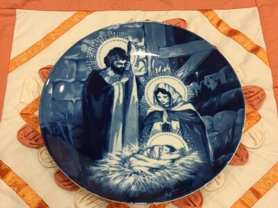 Avon collectors plate