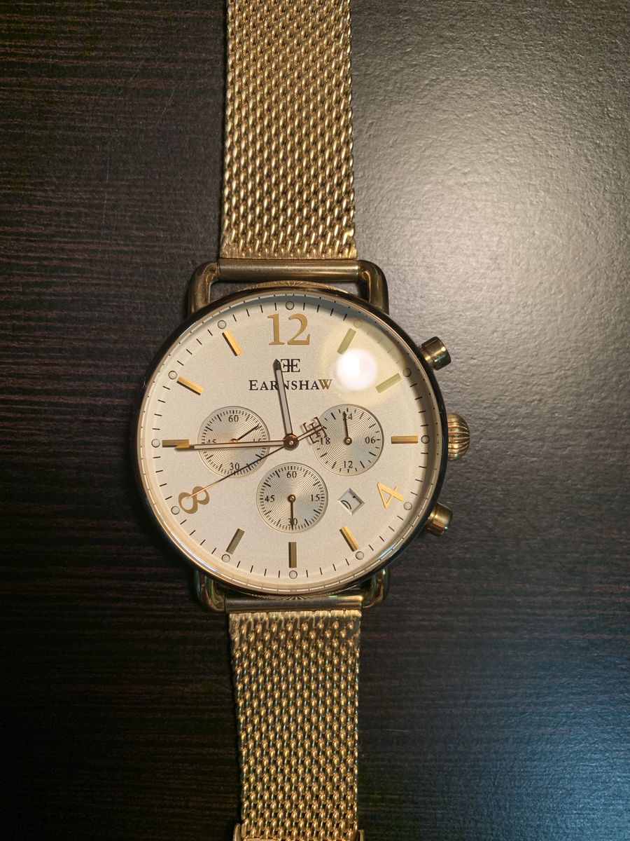 Thomas Earnshaw Men's Gold 1805 Watch