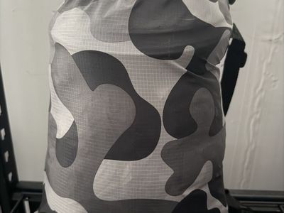 Camo - inflatable Air Lounger, Portable Air Sofa with bag, NO PUMP required