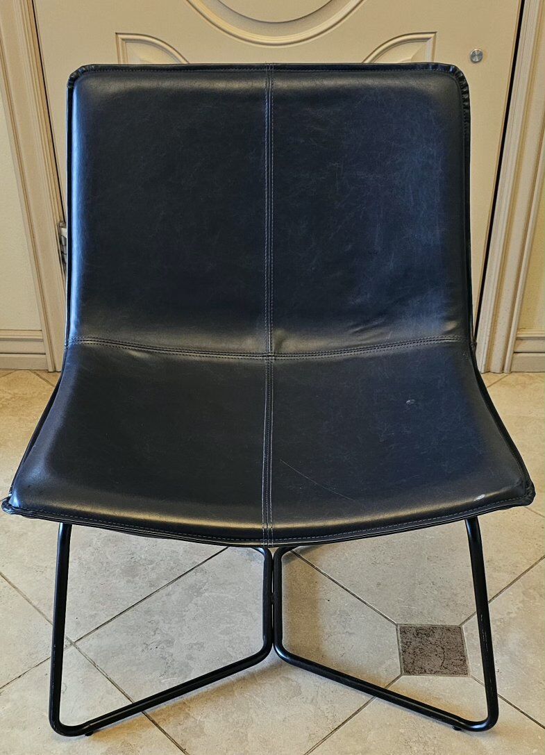 Chair Wide For Edison Furniture Faux Leather