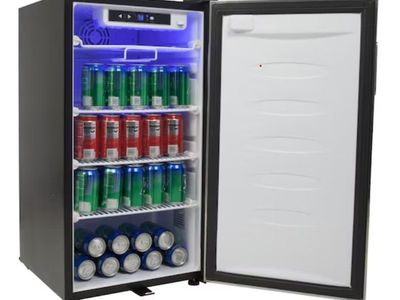 NEW EdgeStar 113-Can Beverage Fridge - Stainless Door - ($399 retail)