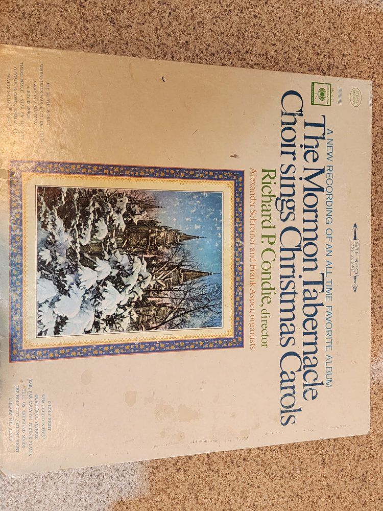 Mormon Tabernacle Choir Christmas & Greatest Hits Vinyl Lot LP Records Vintage Columbia!