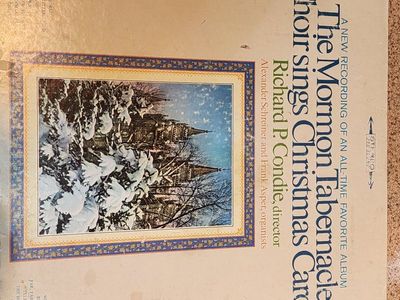 Mormon Tabernacle Choir Christmas & Greatest Hits Vinyl Lot LP Records Vintage Columbia!